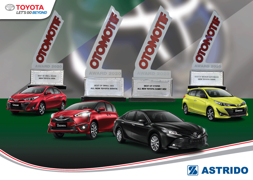 Toyota AStrido - Mobil Toyota Juara di Otomotif Award 2020