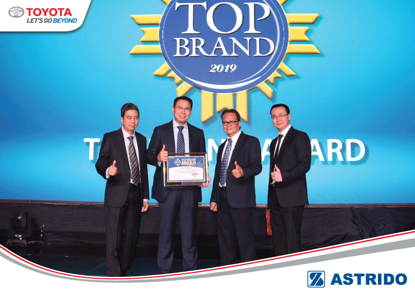 Toyota AStrido - ASTRIDO Meraih TOP BRAND Award 2019