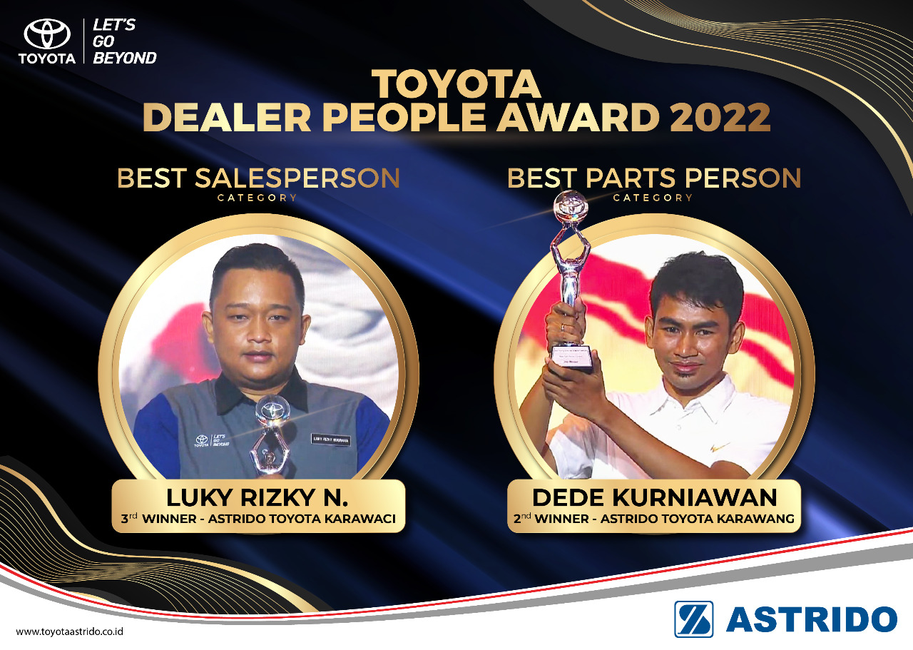 Toyota AStrido - ASTRIDO Toyota Dealer People Award 2022