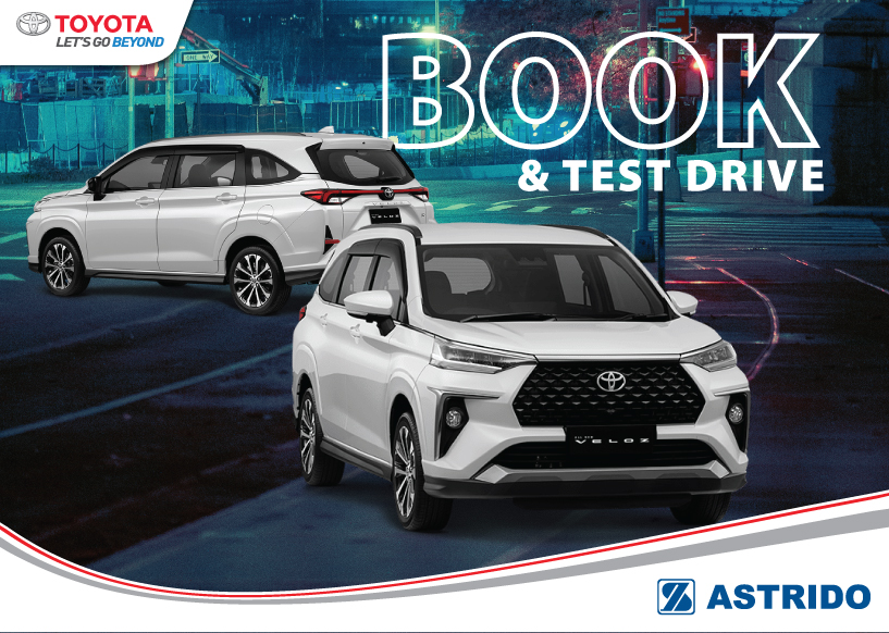 Toyota AStrido - Booking Test Drive Toyota Veloz di ASTRIDO Toyota