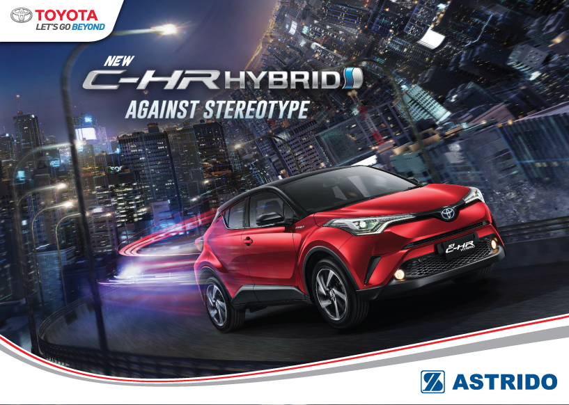 Toyota AStrido - Toyota C-HR Hybrid Kendaraan yang Aman dan Ramah  Lingkungan dengan Teknologi Toyota Safety Sense