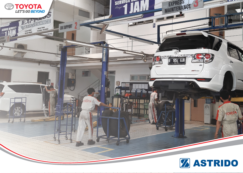 Toyota AStrido - Lakukan Service Berkala di Bengkel ASTRIDO Toyota