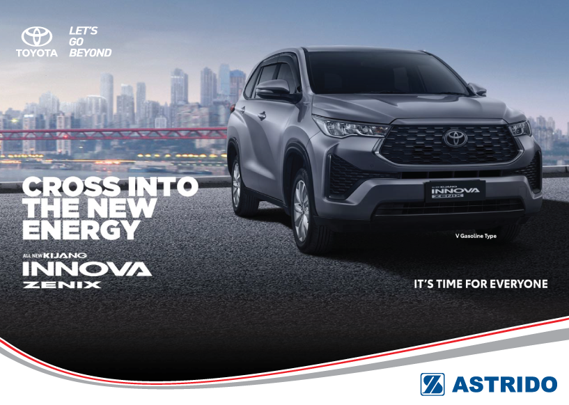 Toyota AStrido - Toyota All New Kijang Innova Zenix hadir dengan Teknologi Toyota Hybrid System