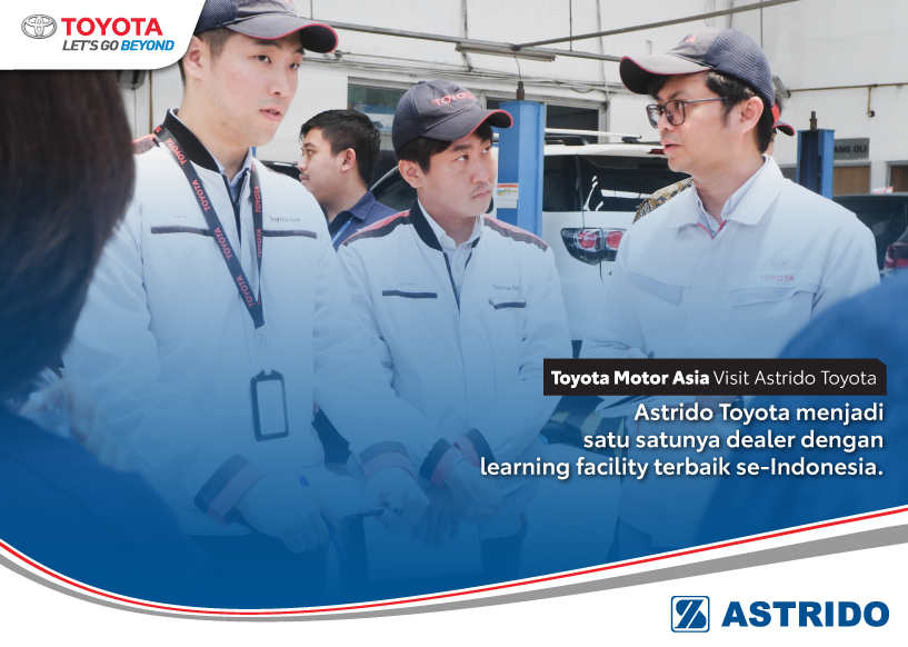 Toyota AStrido - Astrido Toyota Dealer dengan Learning Facility Terbaik se-Indonesia