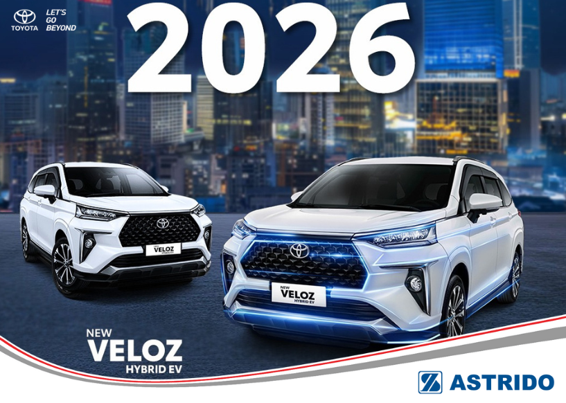 Toyota AStrido - Sambut 2026 dengan Energi Baru: All New Veloz Hybrid, Solusi Berkendara Modern di Toyota Astrido